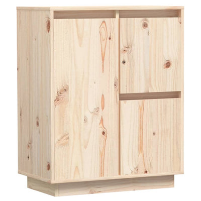 Sideboard 60x34x75 cm Solid Wood Pine Payday Deals