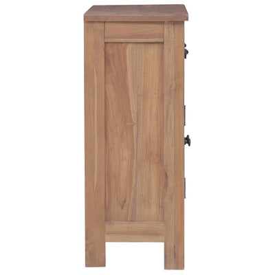 Sideboard 65x30x75 cm Solid Teak Wood Payday Deals