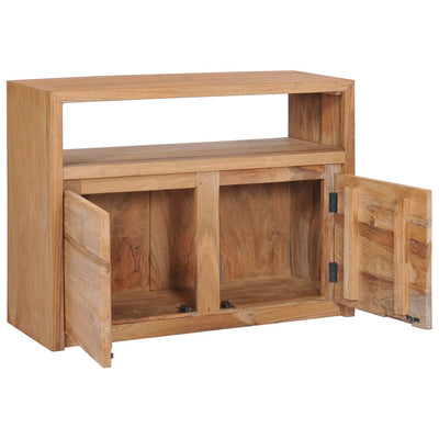 Sideboard 80x30x60 cm Solid Teak Wood Payday Deals