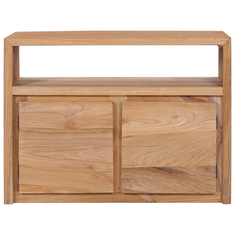 Sideboard 80x30x60 cm Solid Teak Wood Payday Deals