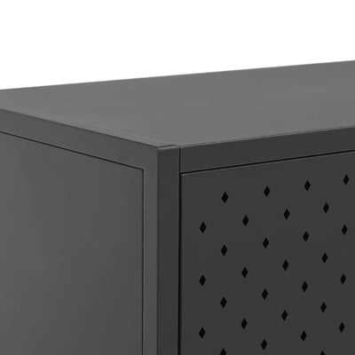 Sideboard Anthracite 105x35x75 cm Steel Payday Deals