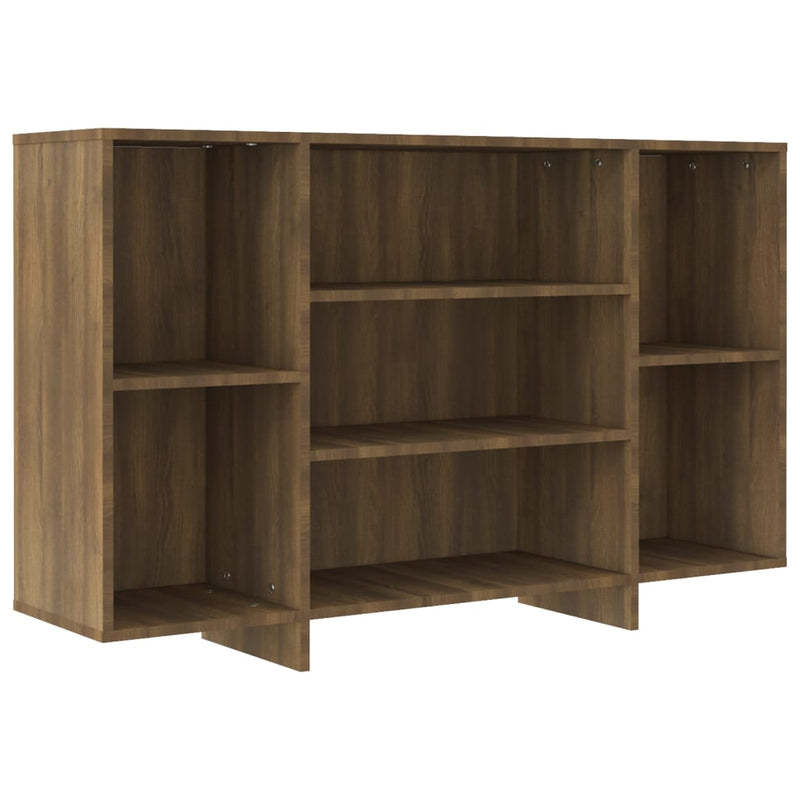 Sideboard Brown Oak 120x30x75 cm Engineered Wood Payday Deals