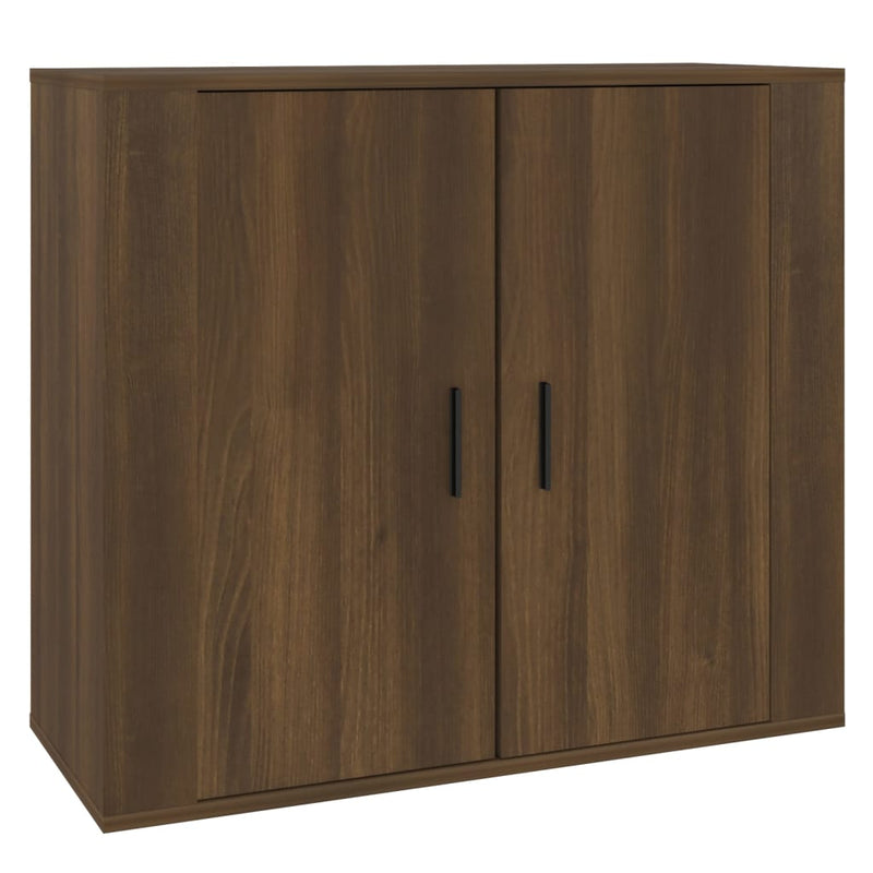 Sideboard Brown Oak 80x33x70 cm Engineered Wood Payday Deals