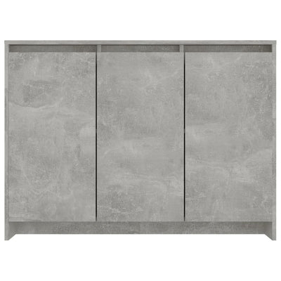 Sideboard Concrete Grey 102x33x75 cm Chipboard Payday Deals