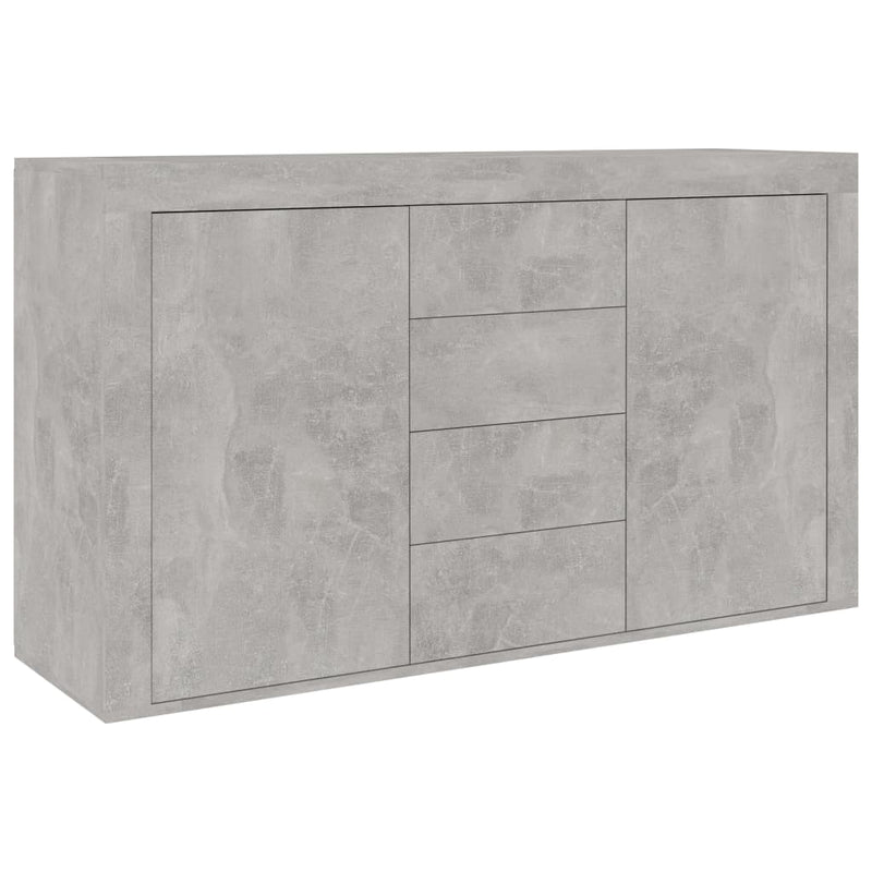 Sideboard Concrete Grey 120x36x69 cm Engineered Wood Payday Deals