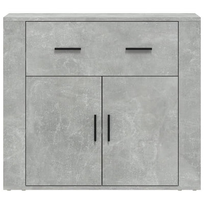 Sideboard Concrete Grey 80x33x70 cm Engineered Wood Payday Deals