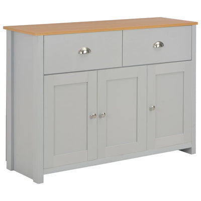 Sideboard Grey 112x35x81 cm