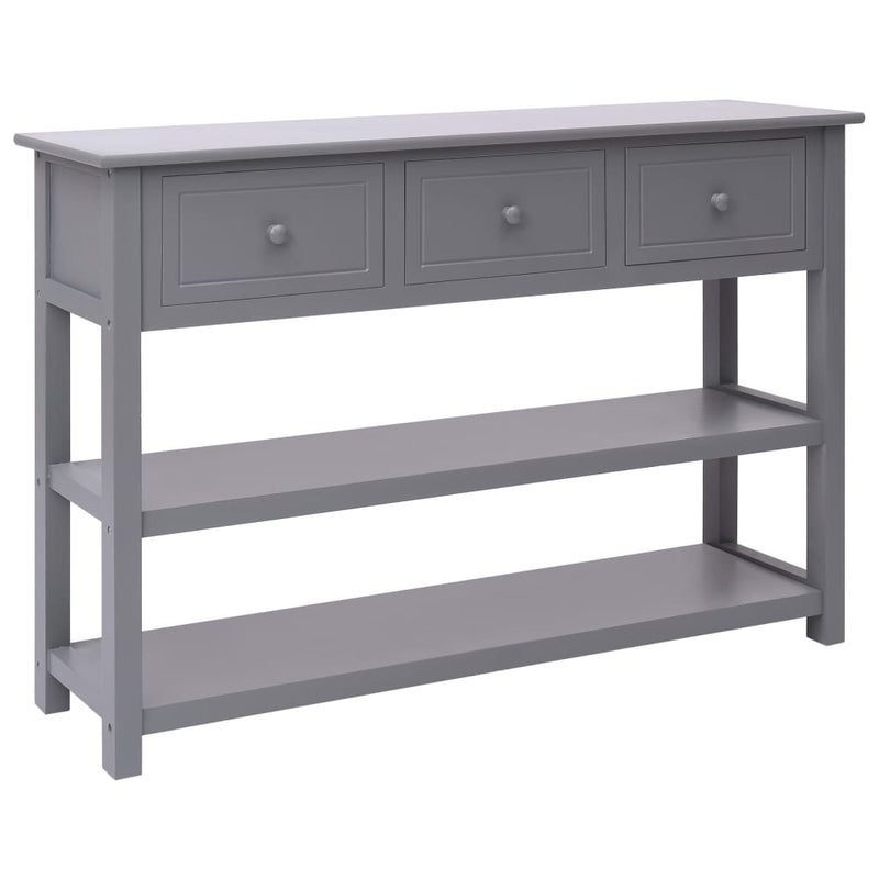 Sideboard Grey 115x30x76 cm Wood Payday Deals