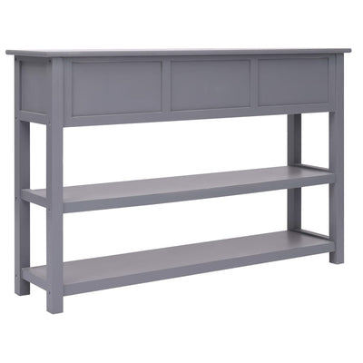 Sideboard Grey 115x30x76 cm Wood Payday Deals