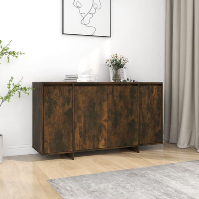 Sideboard Smoked Oak 135x41x75 cm Engineered Wood Payday Deals