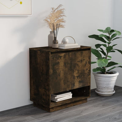 Sideboard Smoked Oak 70x41x75 cm Chipboard Payday Deals