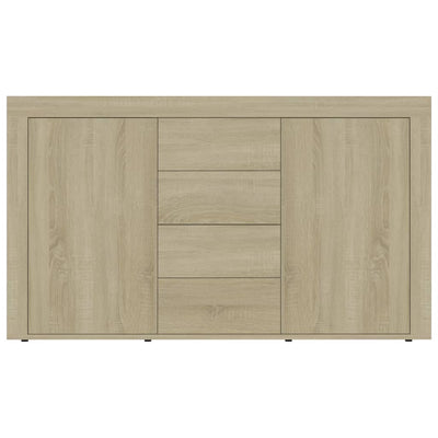 Sideboard Sonoma Oak 120x36x69 cm Engineered Wood Payday Deals