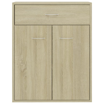 Sideboard Sonoma Oak 60x30x75 cm Engineered Wood Payday Deals