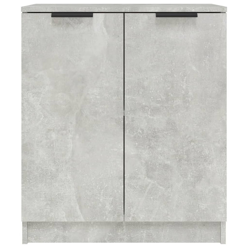 Sideboards 2 pcs Concrete Grey 60x30x70 cm Engineered Wood Payday Deals