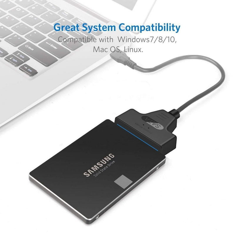 Simplecom SA128 USB 3.0 to SATA Adapter Cable for 2.5" SSD/HDD Payday Deals