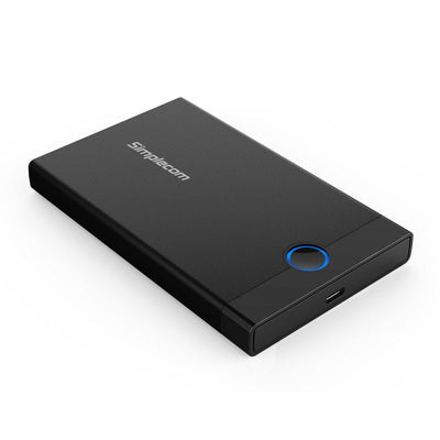 Simplecom SE229 Tool-free 2.5" SATA HDD SSD to USB-C Enclosure USB 3.2 Gen 2 Payday Deals