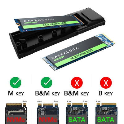 Simplecom SE504 NVMe (M Key) M.2 SSD to USB 3.2 Gen 2 USB-C Enclosure 10Gbps Tool-Free Payday Deals