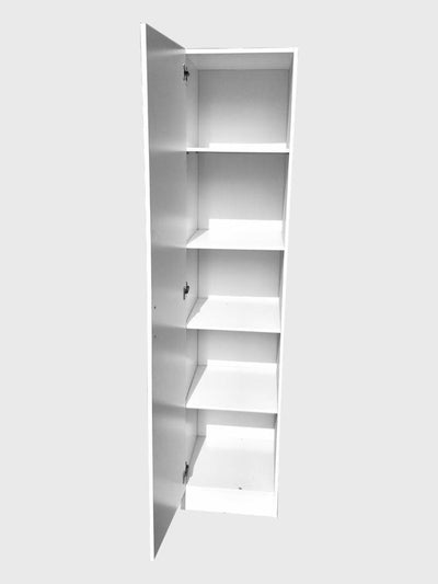 Single Door Multi-purpose Cupboard - White