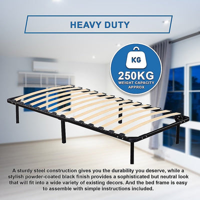 Single Metal Bed Frame - Bedroom Furniture Payday Deals