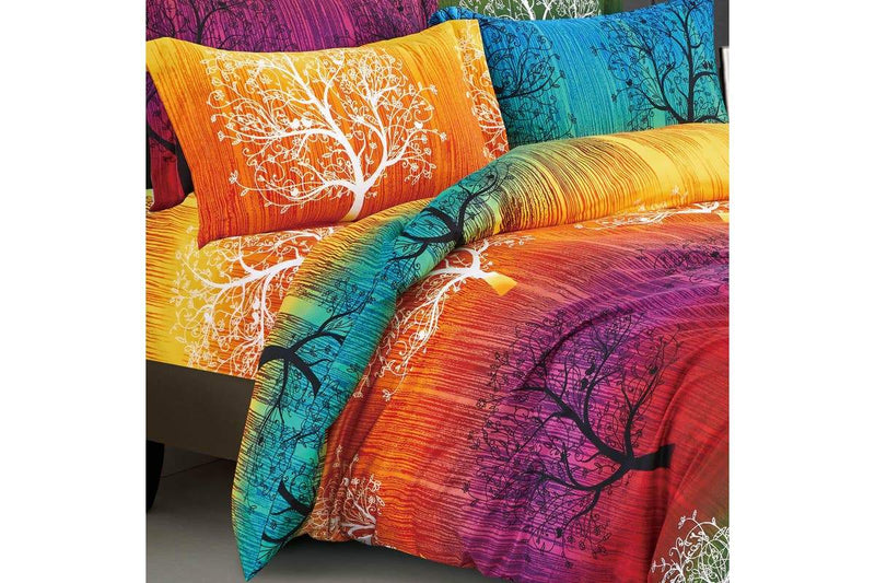 Single Size Cumbria Fairy Forest Quilt Cover Set Payday Deals