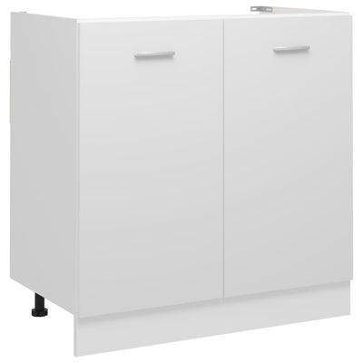 Sink Bottom Cabinet White 80x46x81.5 cm Chipboard Payday Deals