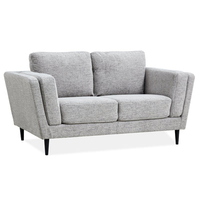 Skylar 3 + 2 Seater Sofa Fabric Uplholstered Lounge Couch - Pepper Payday Deals