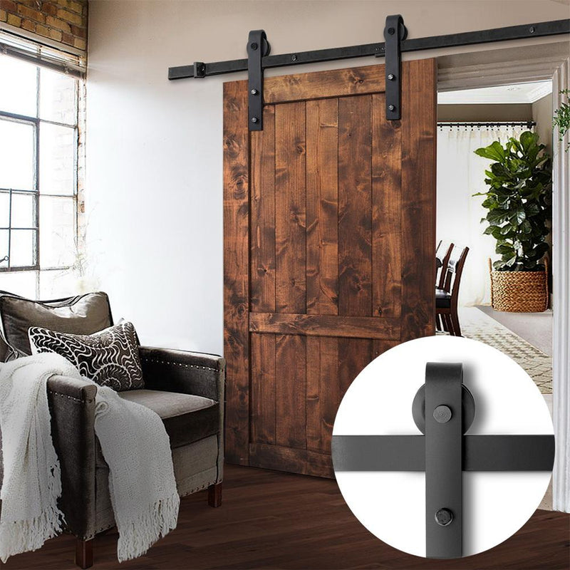 Sliding Barn Door Hardware - Black Payday Deals