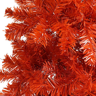 Slim Christmas Tree Red 240 cm Payday Deals