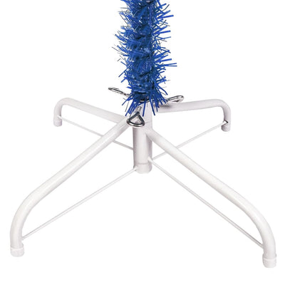 Slim Christmas Tree with LEDs&Ball Set Blue 150 cm Payday Deals