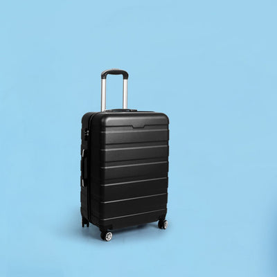 Slimbridge 20" Luggage Suitcase Trolley Travel Packing Lock Hard Shell Black Payday Deals