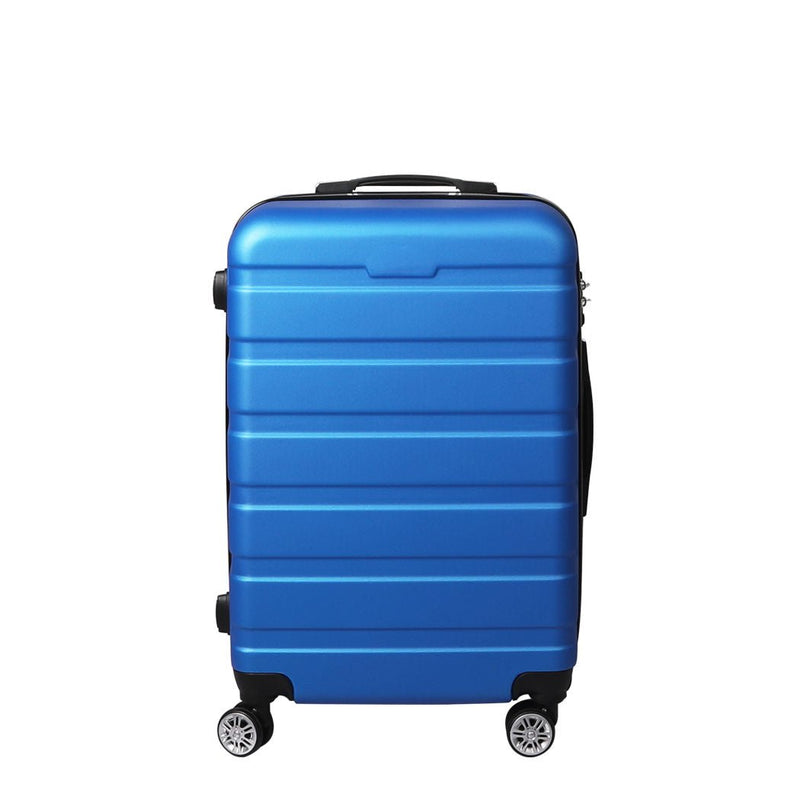 Slimbridge 20" Luggage Suitcase Trolley Travel Packing Lock Hard Shell Blue Payday Deals