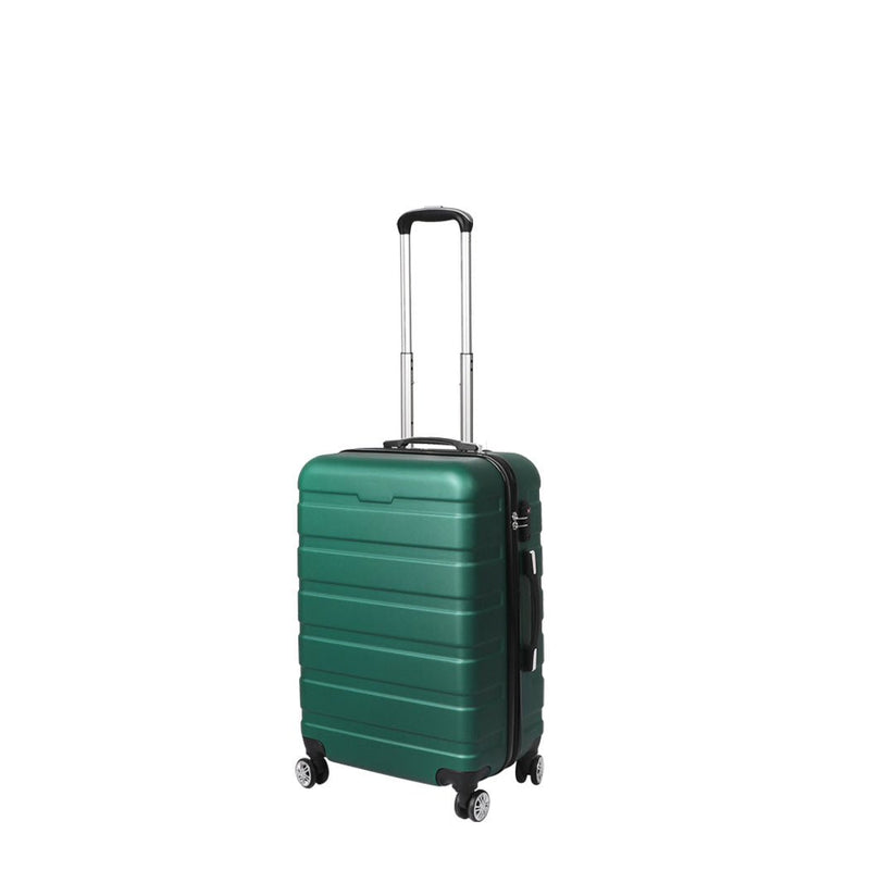 Slimbridge 20" Luggage Suitcase Trolley Travel Packing Lock Hard Shell Green Payday Deals