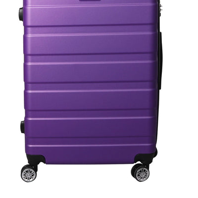 Slimbridge 20" Luggage Suitcase Trolley Travel Packing Lock Hard Shell Purple Payday Deals