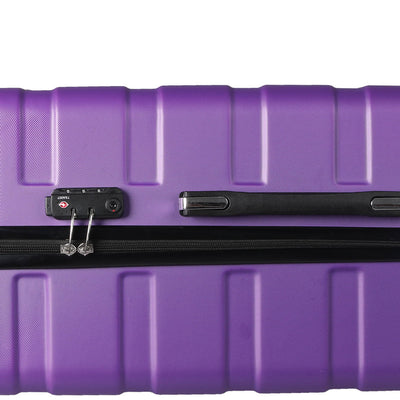 Slimbridge 20" Luggage Suitcase Trolley Travel Packing Lock Hard Shell Purple Payday Deals