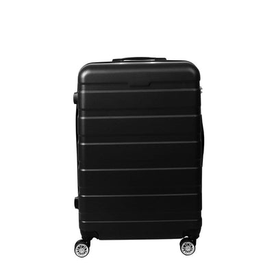 Slimbridge 24" Luggage Suitcase Trolley Travel Packing Lock Hard Shell Black Payday Deals