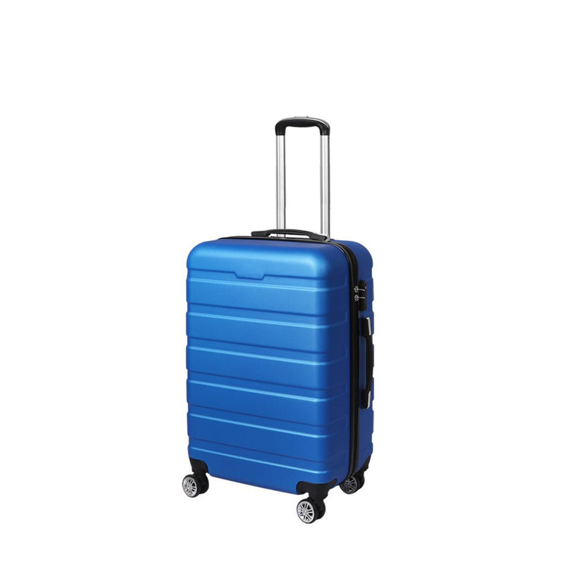 Slimbridge 24" Luggage Suitcase Trolley Travel Packing Lock Hard Shell Blue Payday Deals