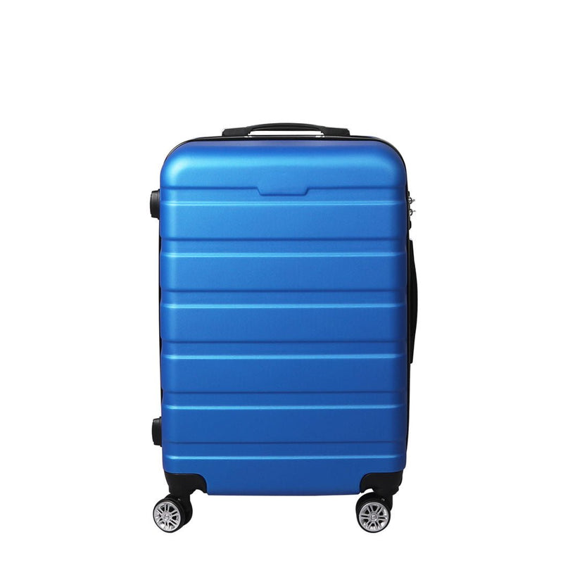 Slimbridge 24" Luggage Suitcase Trolley Travel Packing Lock Hard Shell Blue Payday Deals