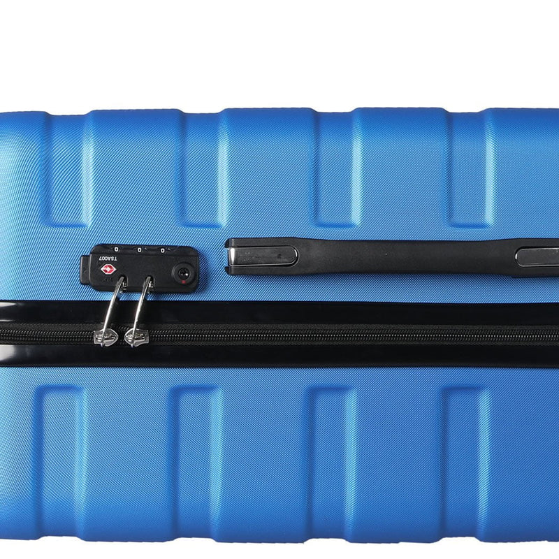 Slimbridge 24" Luggage Suitcase Trolley Travel Packing Lock Hard Shell Blue Payday Deals