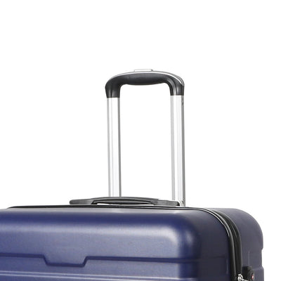 Slimbridge 24" Luggage Suitcase Trolley Travel Packing Lock Hard Shell Navy Payday Deals