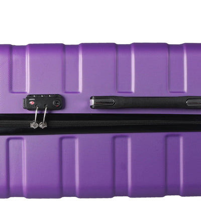 Slimbridge 24" Luggage Suitcase Trolley Travel Packing Lock Hard Shell Purple Payday Deals