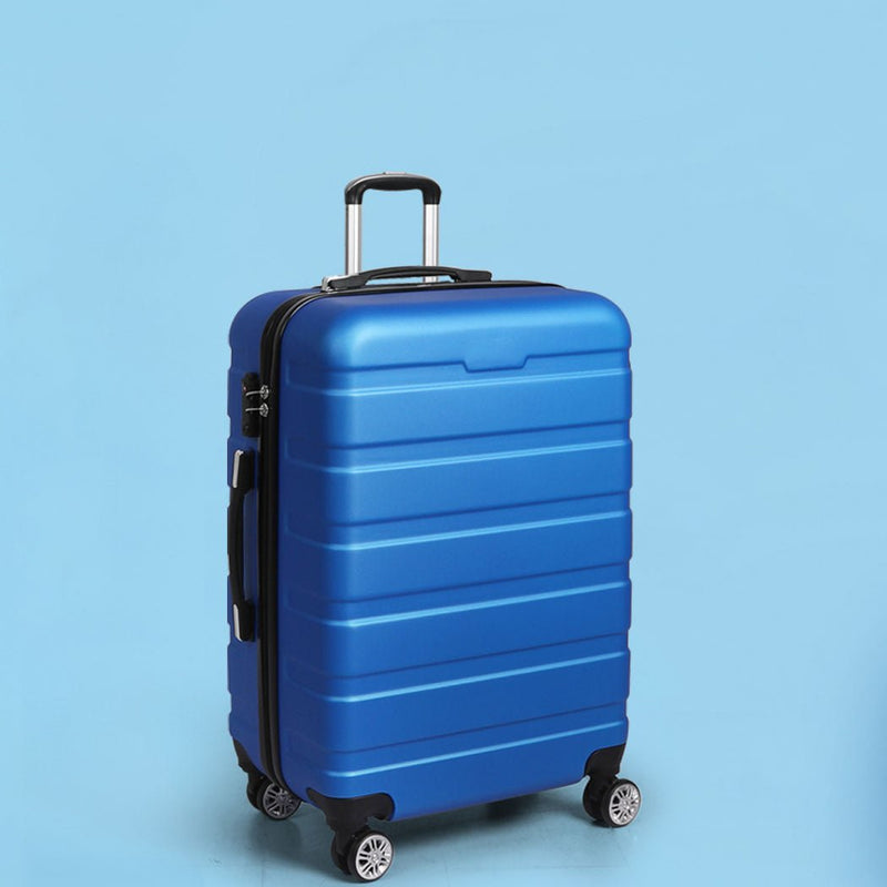 Slimbridge 28" Luggage Suitcase Trolley Travel Packing Lock Hard Shell Blue Payday Deals