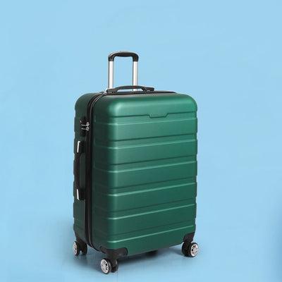 Slimbridge 28" Luggage Suitcase Trolley Travel Packing Lock Hard Shell Green Payday Deals
