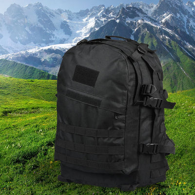 Slimbridge 35L Waterproof Backpack Military Hiking Camping Rucksack Outdoor Black Payday Deals