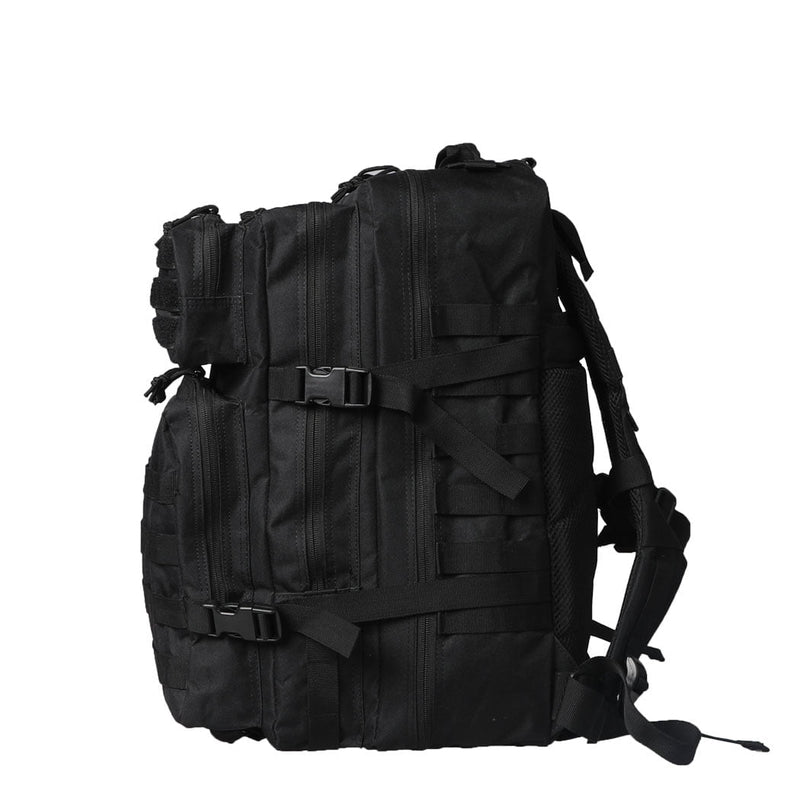 Slimbridge 45L Waterproof Backpack Military Hiking Camping Rucksack Outdoor Black Payday Deals