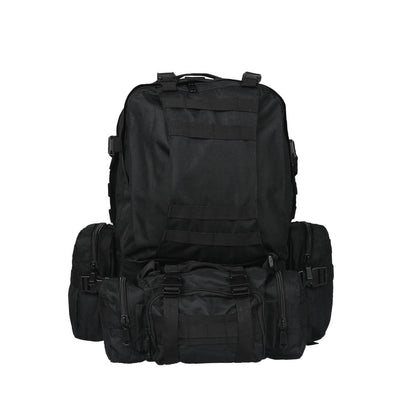 Slimbridge 56L Molle Backpack Military Tactical Detachable Camping Outdoor Bag Payday Deals