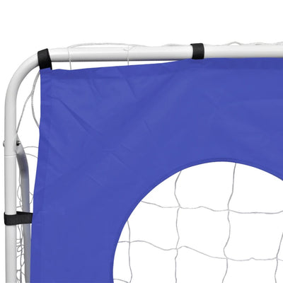 Soccer Goal with Aiming Wall Steel 240 x 92 x 150 cm High-quality Payday Deals
