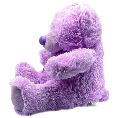 Soft Toys Huggable Teddy Bear Stuffed Toy Lilac 35cm Payday Deals