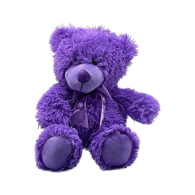 Soft Toys Huggable Teddy Bear Stuffed Toy Purple 25cm Payday Deals
