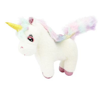 Soft Toys Stuffed Unicorn White 24cm