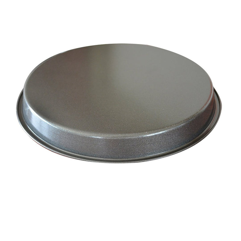 SOGA 10-inch Round Black Steel Non-stick Pizza Tray Oven Baking Plate Pan Payday Deals